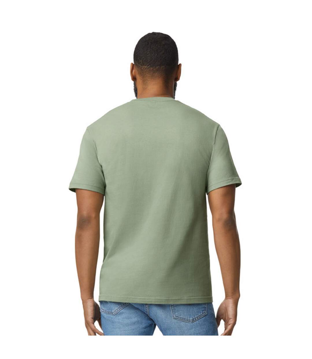 T-shirt Softstyle Adulte Vert De Gris Gildan-2