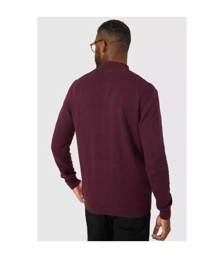 Pull premium homme bordeaux Maine