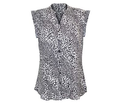 Chemisier sans manches imprimé N1132A