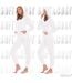 Ensemble De Pyjama Long Femme Blanc Keanu-3
