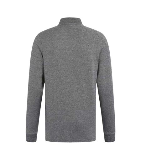 Polo Manches Longues Homme Gris Tommy Hilfiger