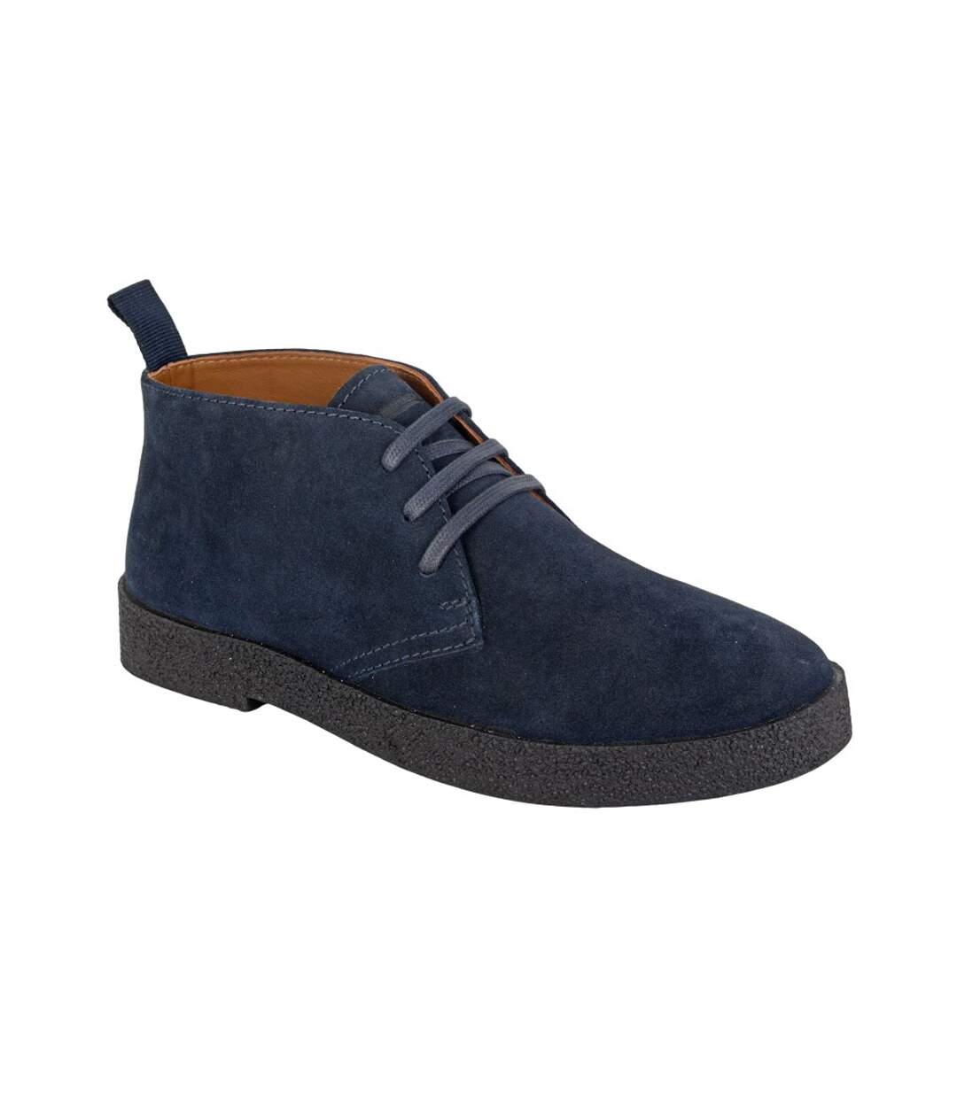 Desert boots homme bleu marine Roamers-1