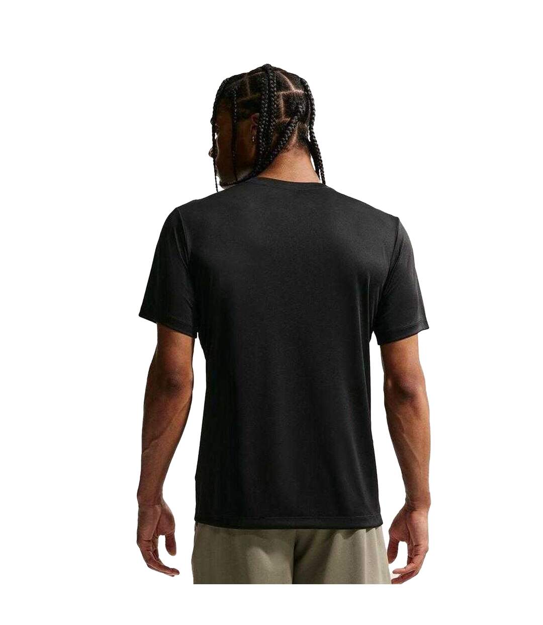 Mens Swoosh Flex Performance T-shirt Black Nike-2
