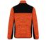 Veste recylée en polytricot - WK9108 - orange fluo chiné et noir-2