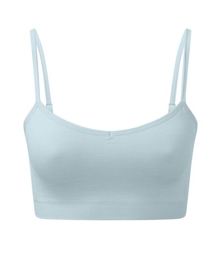 Brassière de sport femme bleu ciel TriDri