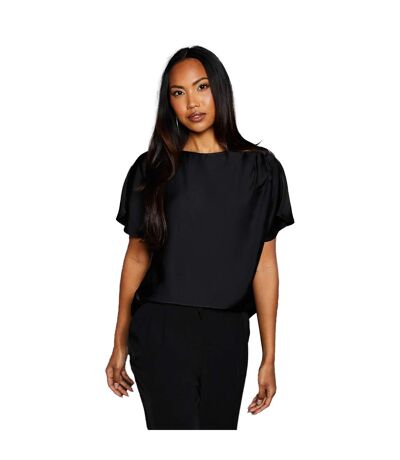 T-shirt femme noir Principles