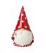 Gnome Père-Noël Pois 41cm Rouge & Blanc-1