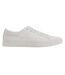 Mens Futurism Leather Trainers White Hugo-1