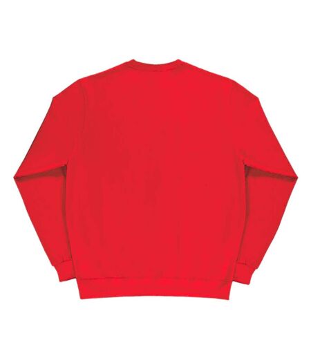 Sweatshirt À Manches Longues Femme Rouge SG