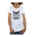 Disney T-shirt en coton miroité Mickey Mouse Femme/Ladies (Blanc) - UTBI30929-3