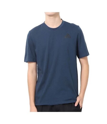 T-Shirt marine homme adidas t