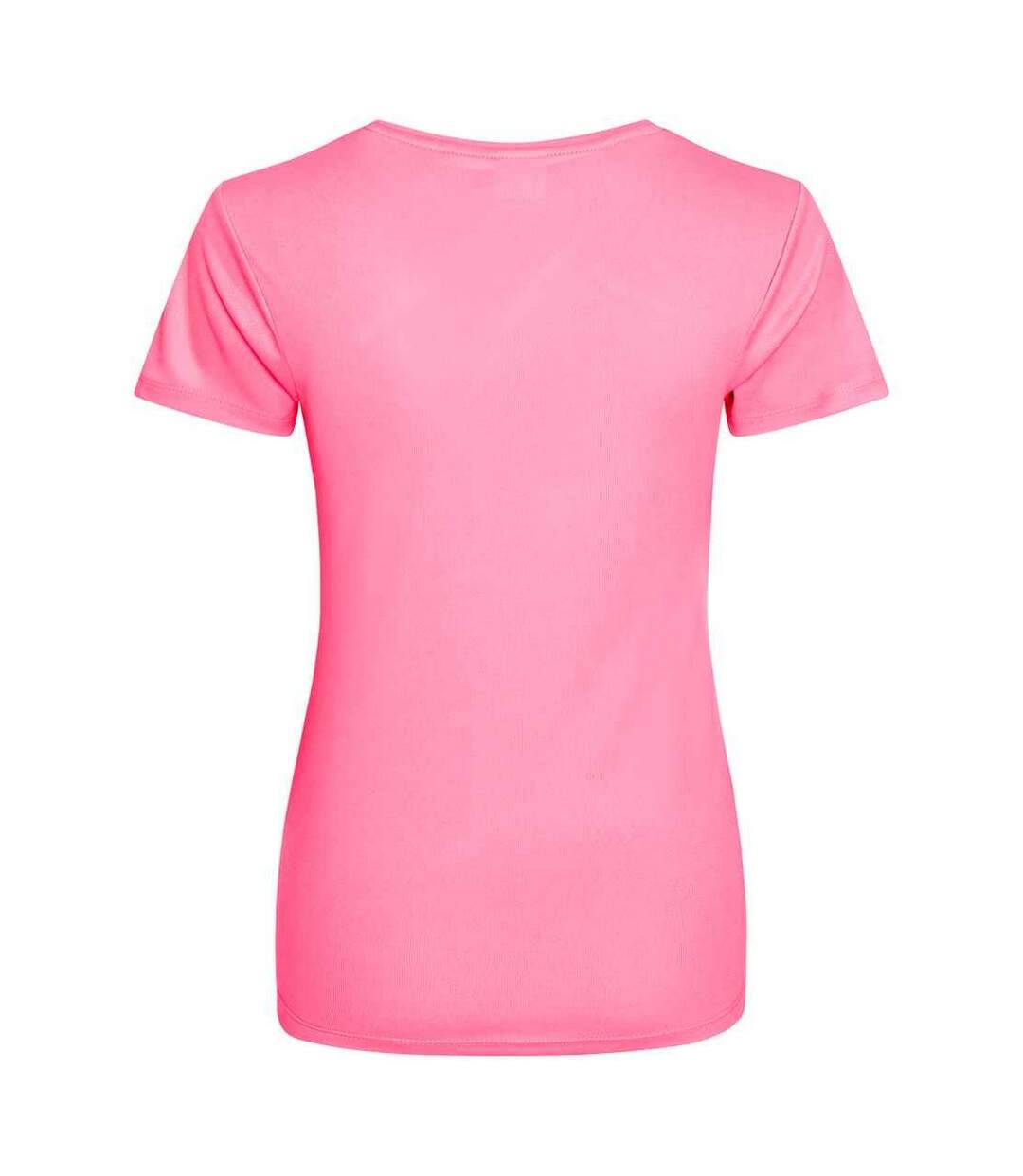 T-shirt de sport femme rose électrique AWDis