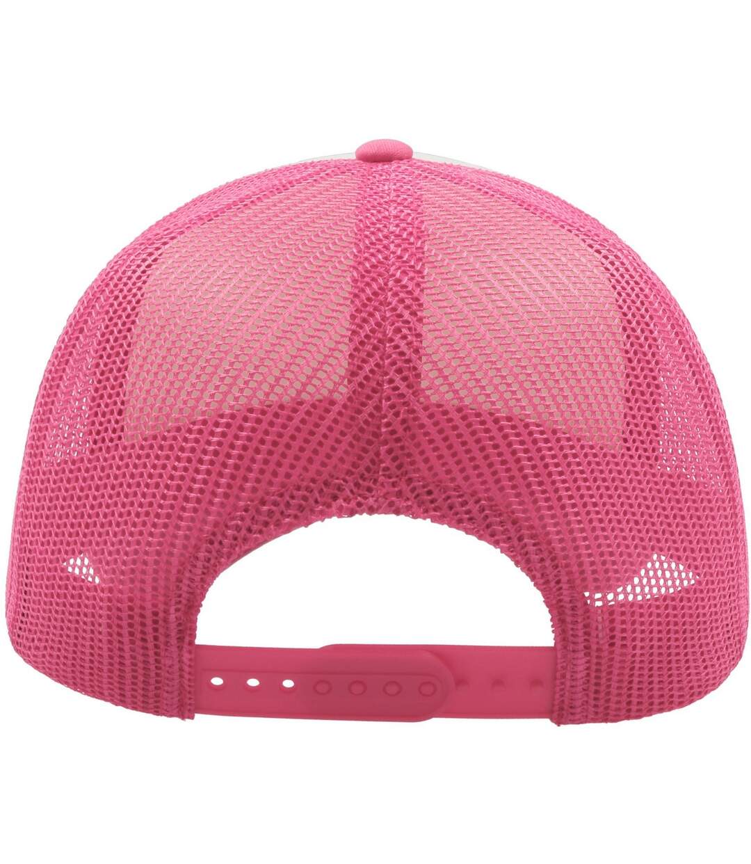 Casquette trucker rapper adulte fuchsia fluo Atlantis-2