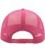 Atlantis - Casquette trucker RAPPER - Adulte (Fuchsia fluo) - UTAB613