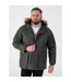 Mens D555 Lovett Kingsize Parka Khaki Duke-4