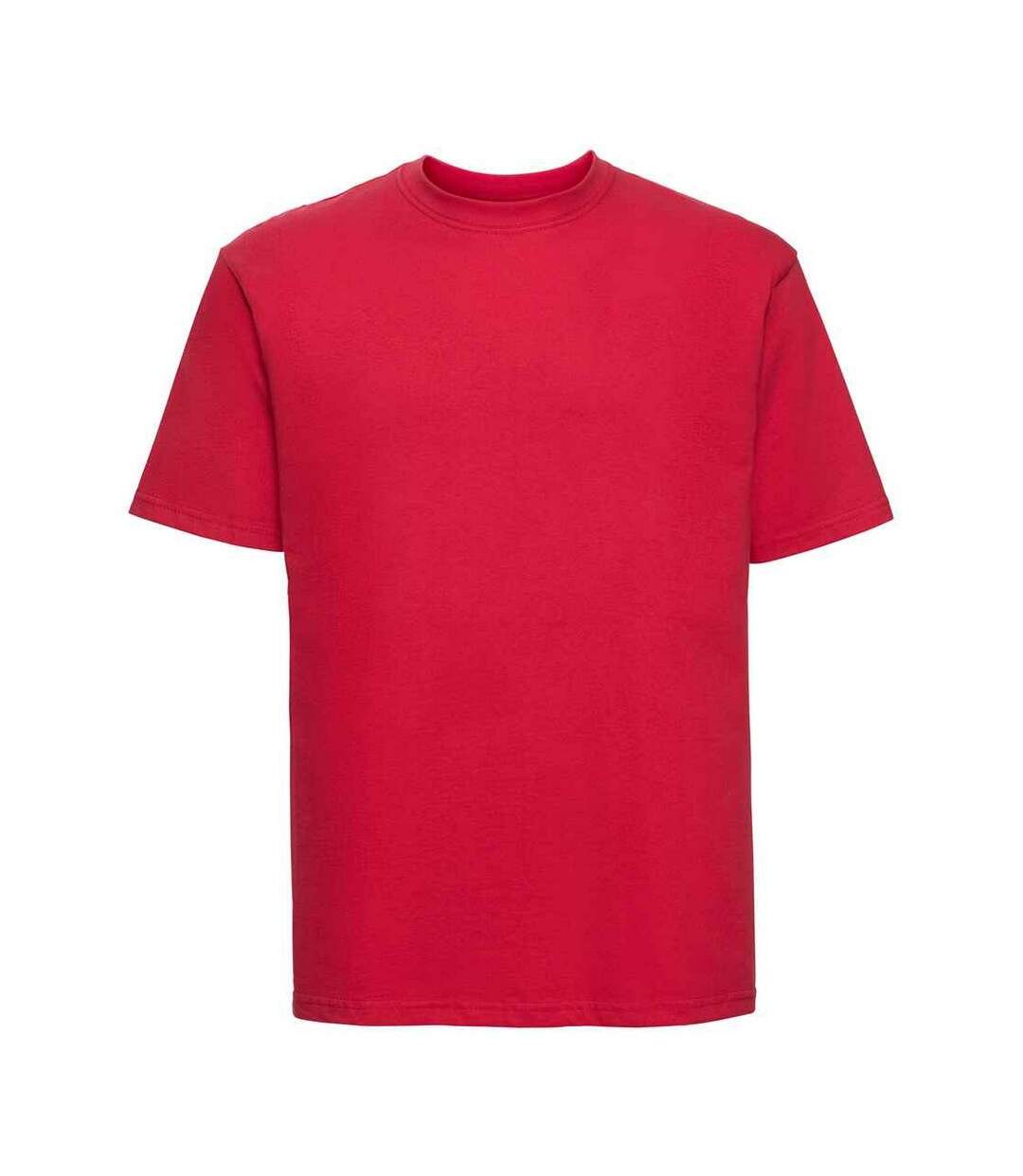 Mens Ringspun Cotton Classic T-shirt Classic Red Russell-1
