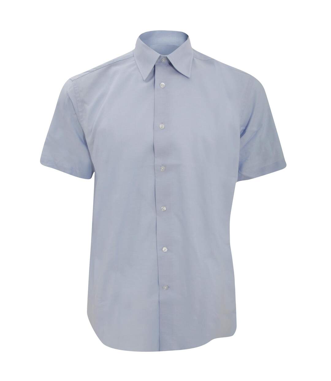 Chemise Manches Courtes Homme Bleu Clair Russell-1