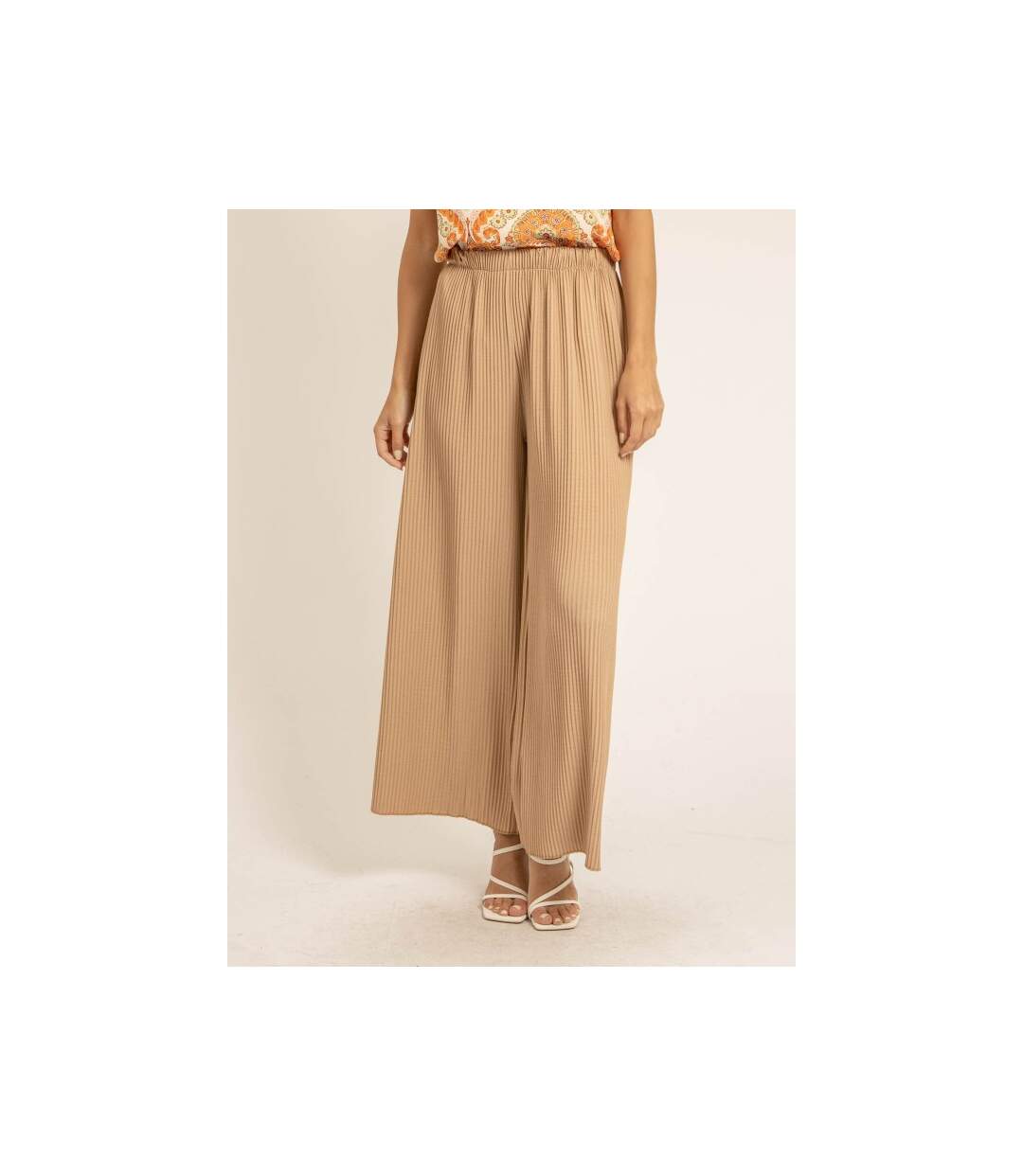Pantalon plissé ELOU - Dona X Lisa-1
