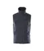 Veste Sans Manches Hiver Motif/style Uni Accelerate Homme Bleu Marine Foncé Mascot-1