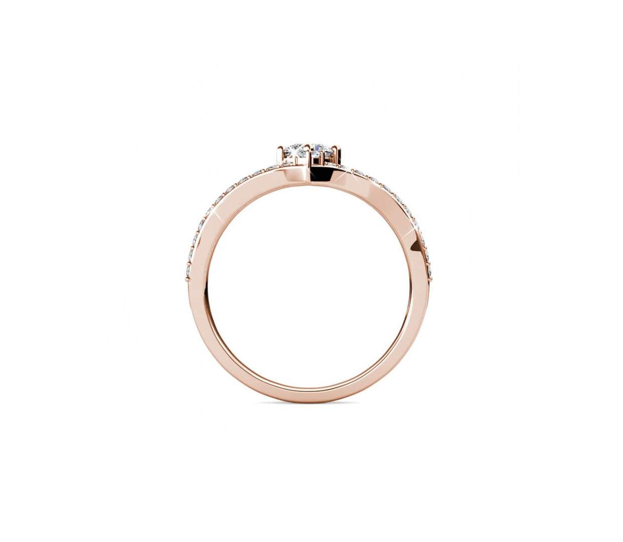 Bague Zinnia, Cristal d'Autriche-5