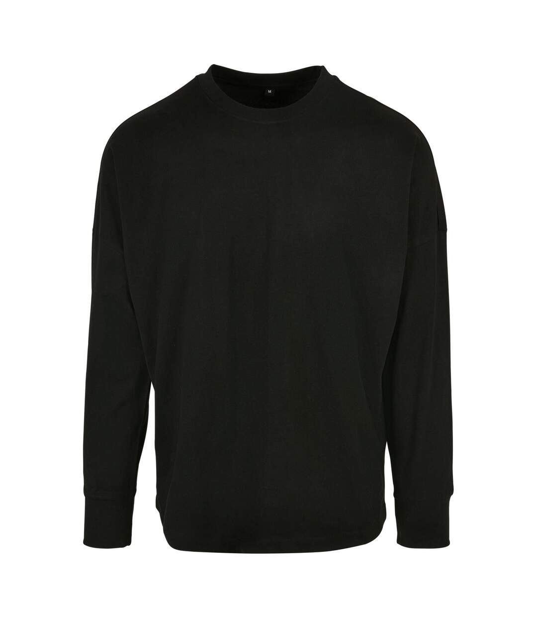 T-shirt Manches Longues Adulte Noir Build Your Brand-1