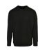 T-shirt Manches Longues Adulte Noir Build Your Brand-1