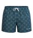 Boardshort homme avec ceinture tout élastiquée Turtle Pierre Cardin-1