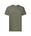 Mens Super Premium T-shirt Classic Olive Fruit Of The Loom-1