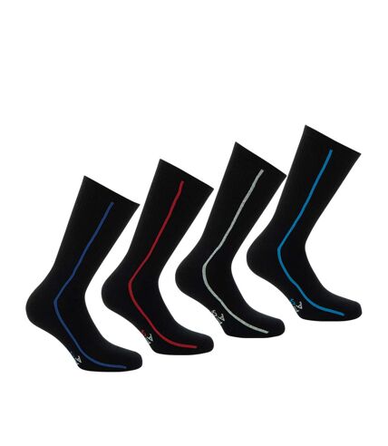 Lot de 4 paires de chaussettes de sport mi-hautes