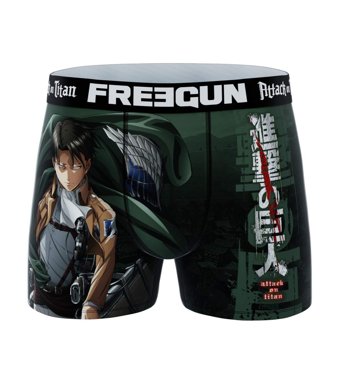 Lot de 3 boxers homme Attack On Titan Freegun-4