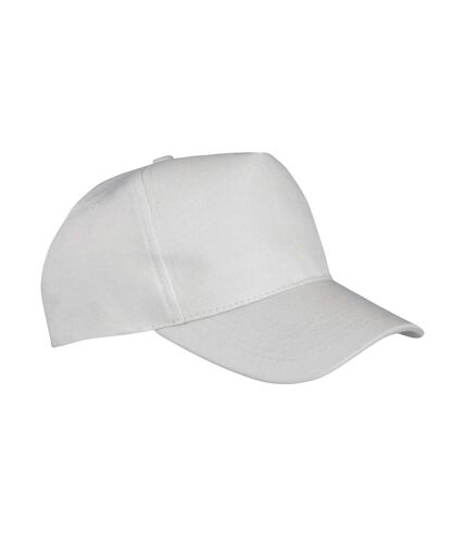 Result Unisex Adult Core Recycled Baseball Cap (White)