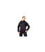 Womens/ladies Hoodie Black Generic-1
