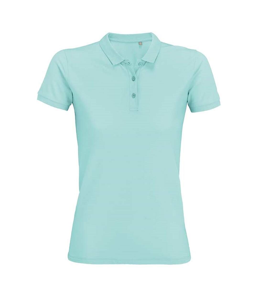 Womens/ladies planet organic polo shirt arctic blue SOLS