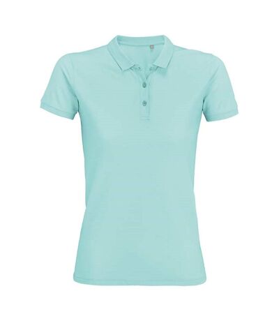 SOLS Womens/Ladies Planet Polo Shirt (Arctic Blue)