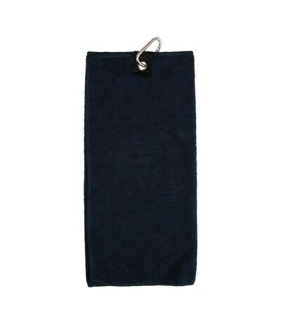 Microfibre golf towel one size navy Towel City