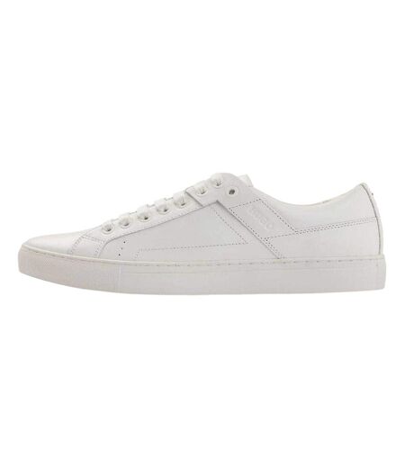 Mens Futurism Leather Trainers White Hugo