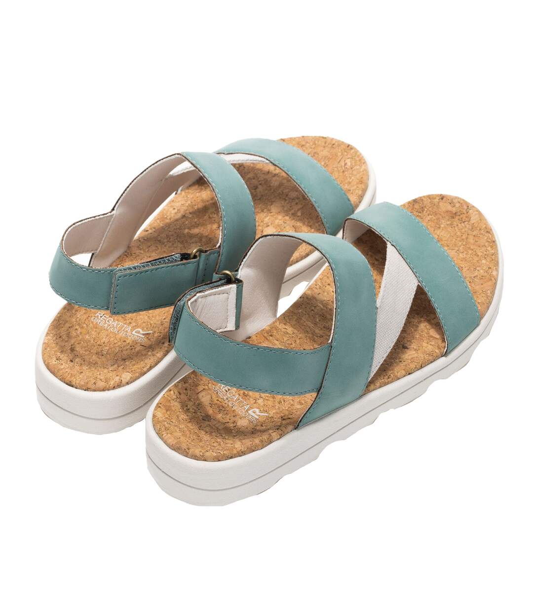 Womens/ladies Rylie Sandals Ivy Moss Regatta-2