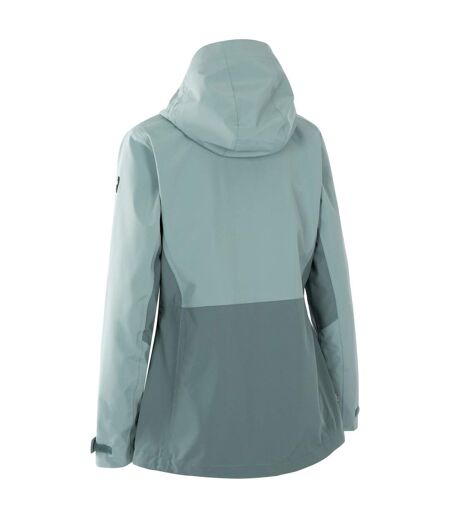 Womens/ladies Alfresco Tp75 Waterproof Jacket Teal Mist Trespass
