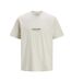 T-shirt beige homme jack & jones whvesterbro - m-1