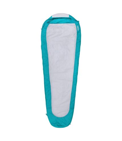 Mountain Warehouse Unisex Adult Microlite 950 Left Zip Midseason Mummy Sleeping Bag (Gray) (One Size) - UTMW1799