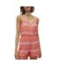 Combi-Short rose/rouge femme vero moda dicte singlet-1
