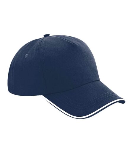 Unisex Adult Cap French Navy White Beechfield