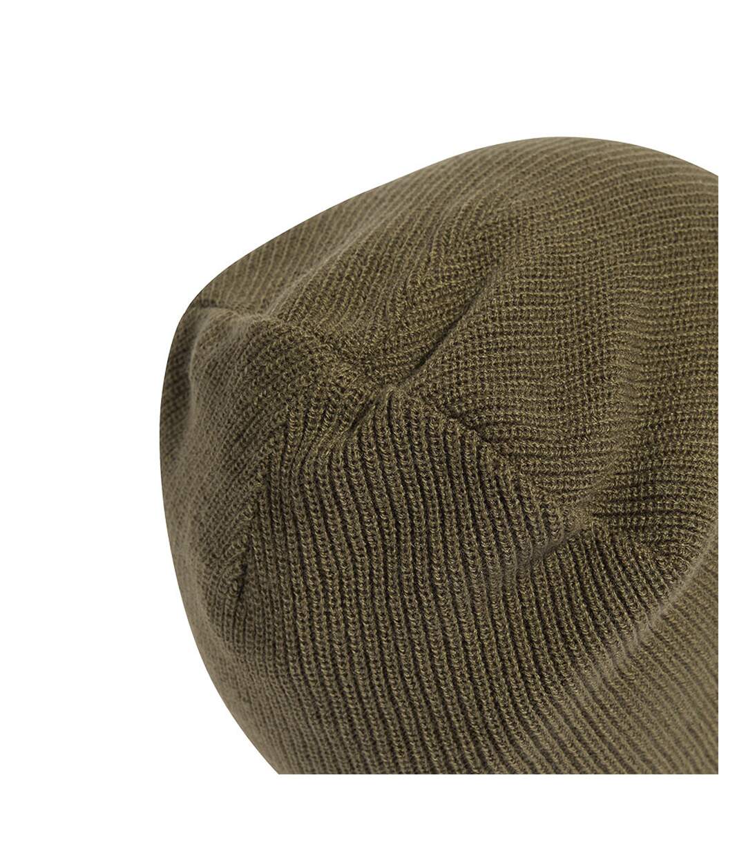 Mens Essential Label Beanie Green Adidas-3