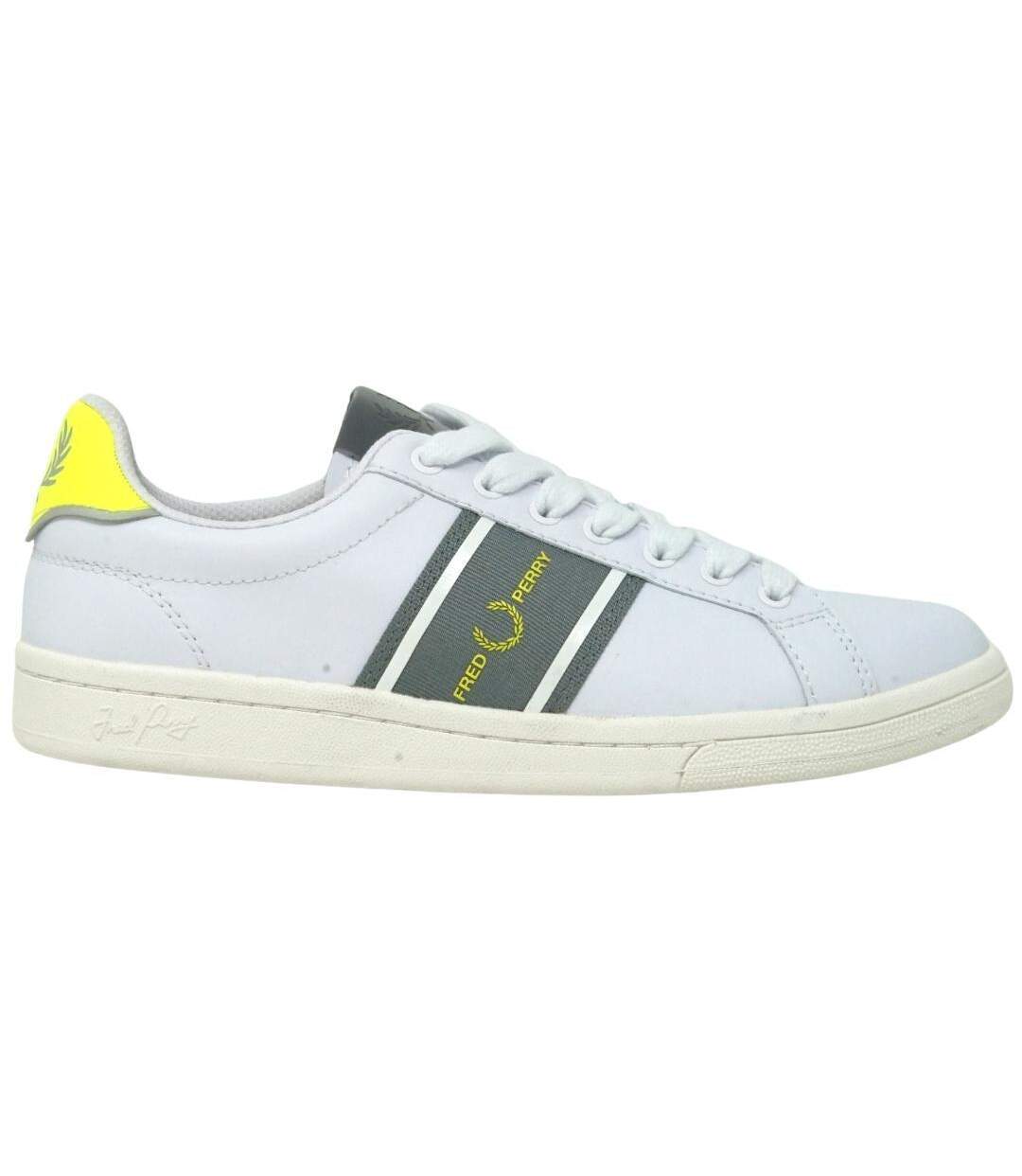 Baskets Femme Blanc Fred Perry-4