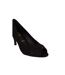 Womens/ladies Honey Peep Toe Wide Sandals Natural Black Good For The Sole-4
