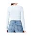 T-shirt bleu femme jjxx feline-2