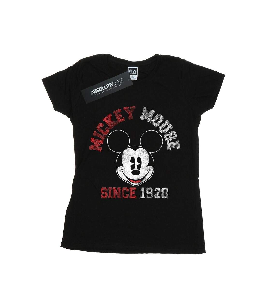 Disney Femme/Les femmes Minnie Mouse Since 1928 - T-shirt en coton (Noir) - UTBI31515-1