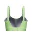 Womens/ladies Infinity Medium Impact Sports Bra Lime Under Armour-3