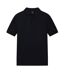 Mens Knitted Polo Shirt Black Armani Exchange-1