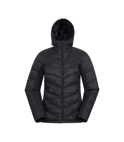 Mountain Warehouse - Doudoune softshell TURBINE - Femme (Noir vif) - UTMW2460